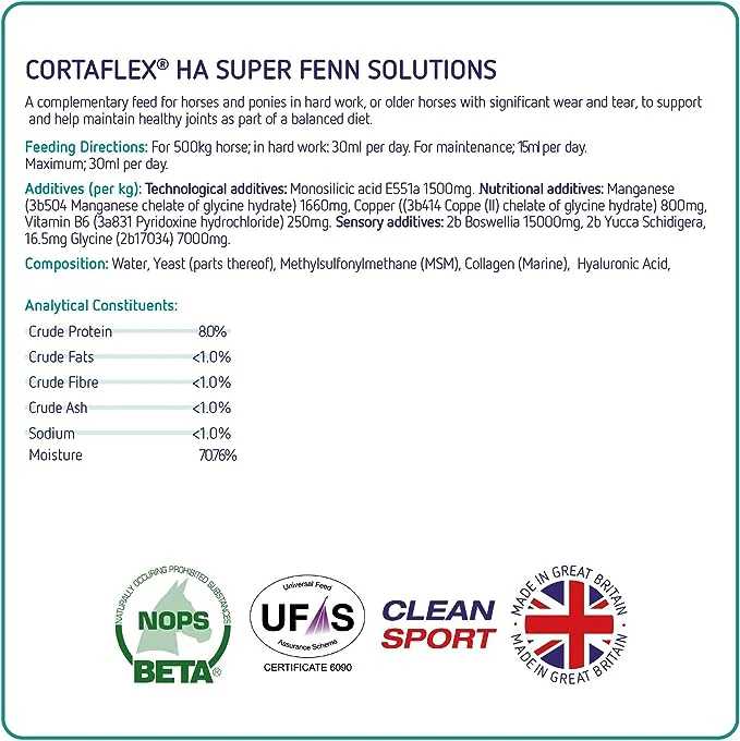 CORTAFLEX® HA SUPER FENN SOLUTION 1L