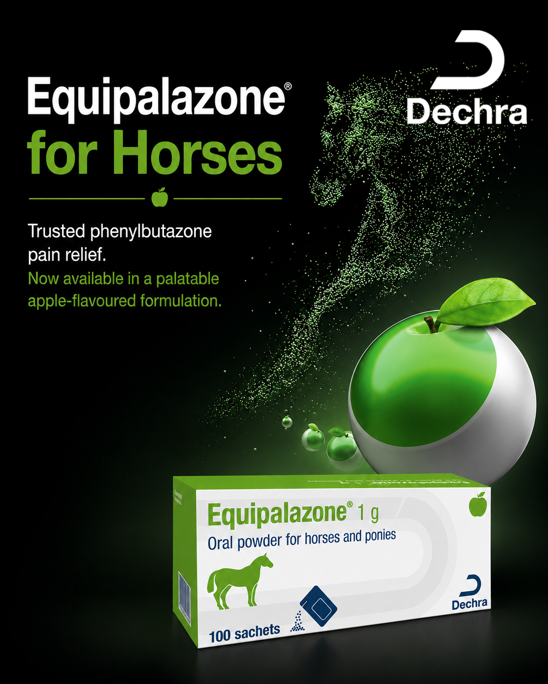 Equipalazone® Apple Flavour: Trusted Equine Pain Relief, Now More Palatable Than Ever